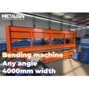 Multi Angle Metal Bending Machine For 4000MM Wide Steel Plate Processing