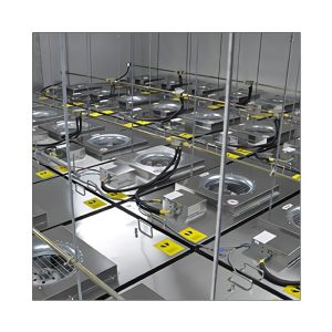 GMP Clean Room HEPA Fan Filter Unit Industrial Fan Powered Hepa Filter 1PHASE