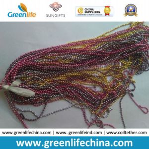 Custom Ball Dia W/Customized Length Metal Bead Snake Chain