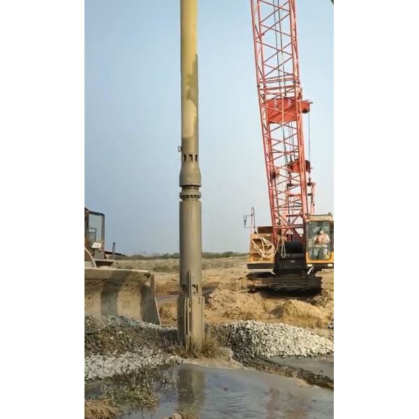 Bvem 130kw Vibro Floatation Technique Equipment Construction Of Karnaphuli River Tunnel