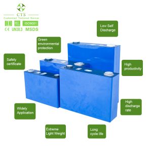 CTS Prismatic Lifepo Battery Cells 280ah/304ah/310ah 3.2v 3.7v Lithium Ion