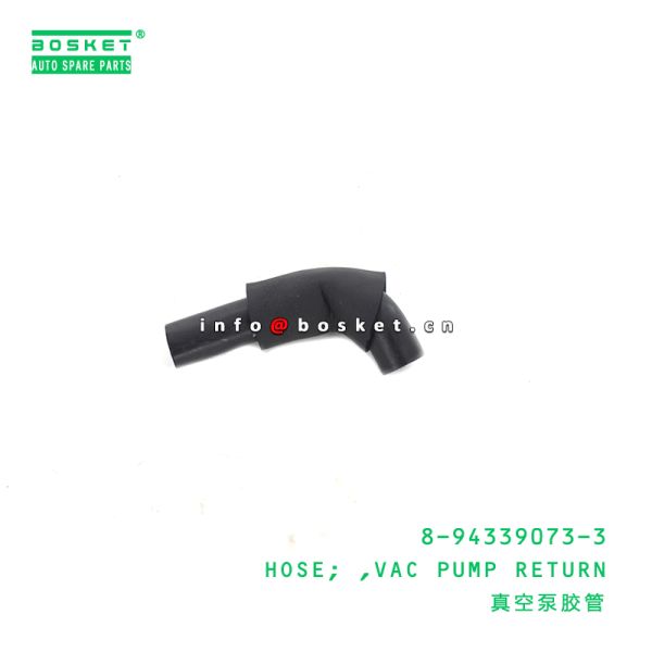 8-94339073-3 Vacuum Pump Return Vacuum Hose 8943390733 Suitable for ISUZU NPR66 4HF1