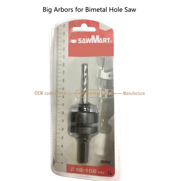 Big Arbors for Bimetal Hole Saw,φ32-102mm,Big Arbors for Bimetal Hole Saw, Center Drill Bit,Drill bit Extensio