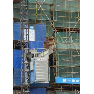 1 Ton Payload Rack And Pinion Elevator KP - B02 For Passenger And Materal