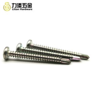 Stainless steel 304 tapping self dovetail screw cross drilling screws