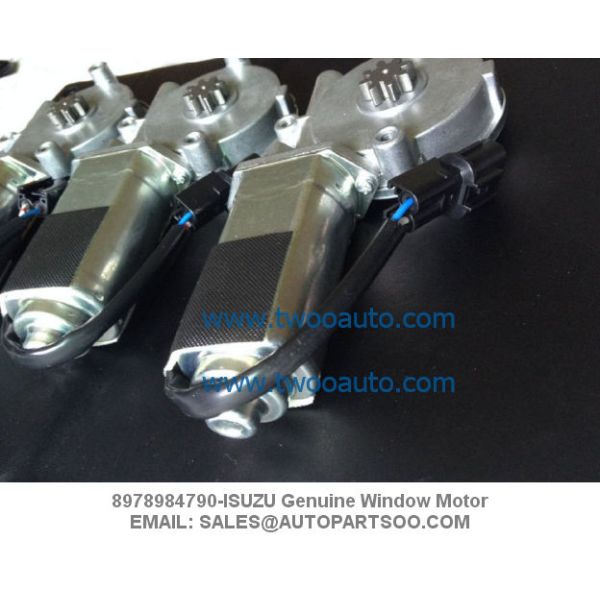 ORIGINAL ISUZU NKR55 NKR77 NPR70 700P Genuine 8-97898480-0 LH window motor Win Motor 24V motor de la Ventana