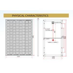 450 500 Watt Polycrystalline Silicon Solar PV Panel