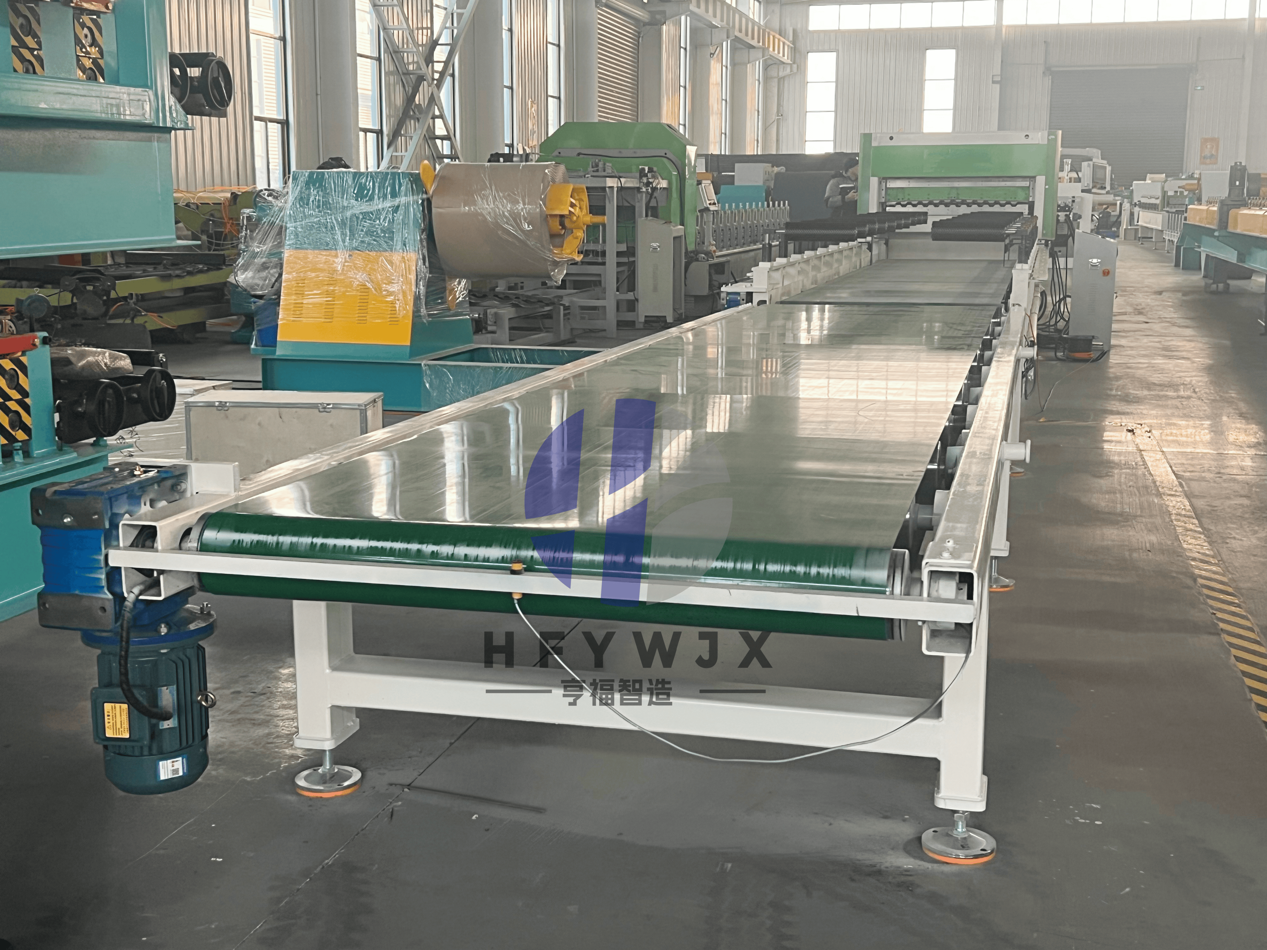 High-Precision Durable C8 C21 Double Layer Trapezoidal Roll Forming Machine with PLC Control System