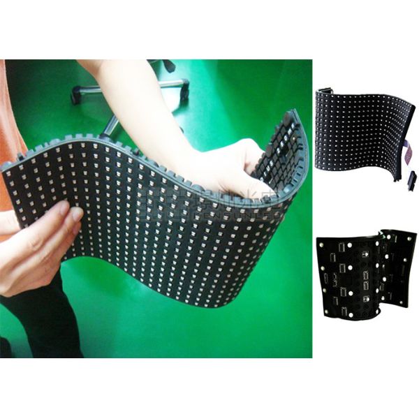 P6.67mm Flexible LED Screen Synchronous / Asynchronous Control Mode