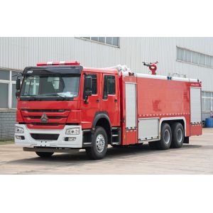China Sinotruk HOWO 16T Industrial Fire Truck Fire Fighting Truck Good Quality Specialized Vehicle China Manufacturer on sale
