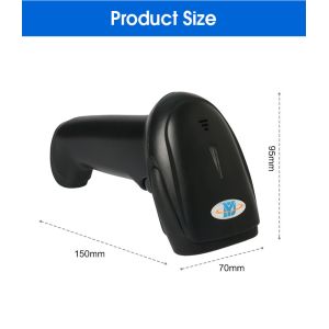 Handheld 1D Linear CCD Code Reader USB Wired Barcode Scanner DS5100C