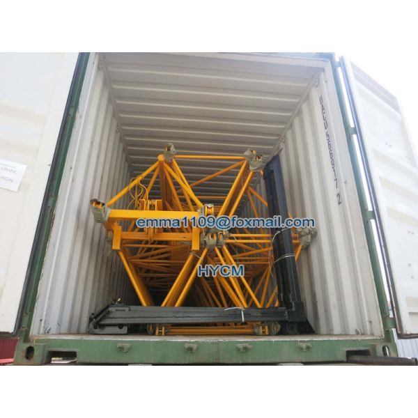 Quality Fixed Kind Of Tower Kren QTZ 50 50m Jib For Civil Construction Projects wholesale