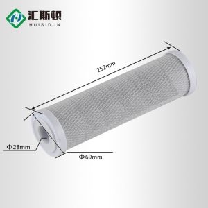 CTO Activated Carbon Block Water Filter Cartridge for Reverse Osmosis Systems 10
