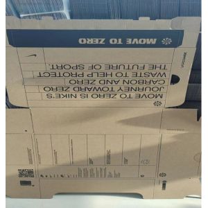 Recycle Brown Shoe Box Paper Material Uncoated Coating Cardboard Packaging and