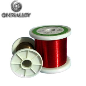 Lacquered Enameled Insulated Resistance Wire 180 Degree Celsius Coating Thermal