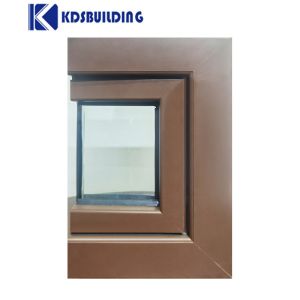 KDSBuilding Sound Proof Aluminum Clad Wood Window with Double Glazed Glass alloy