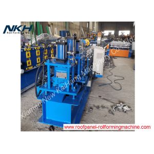 Galvanized Steel Plate Roller Shutter Door Frame Roll Forming Machine Automatic,