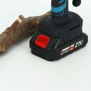 Portable Rechargeable Hot 6 Inch 21V Battery Mini Cordless Chainsaw For Garden