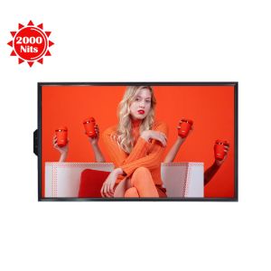 43" 55" Indoor high bright LCD screen Media Player For Advertising