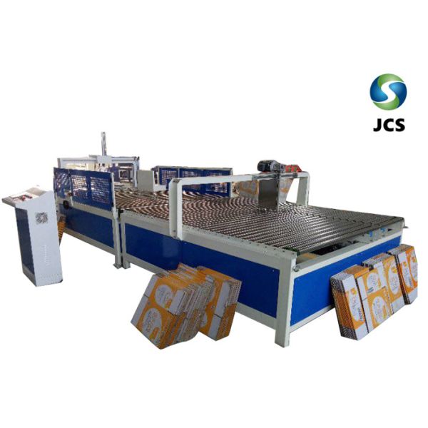 0.55kw Corrugated Box Strapping Machine Rational Structure Convenient Maintenanc