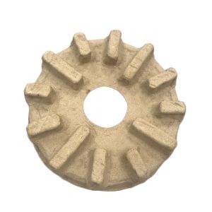 Brown Recycled Compostable Paper Packaging Antistatic For Bell Holder