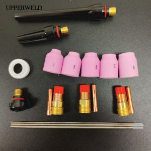 2kg Large TIG Gas Lens Alumina Nozzle Ceramic Cups for WP 9 17 20 18 26 TIG