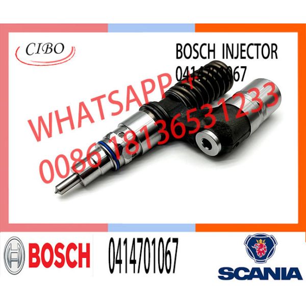 Neutral Diesel Fuel Injector 0414701008 Common Rail Injector 0414701019