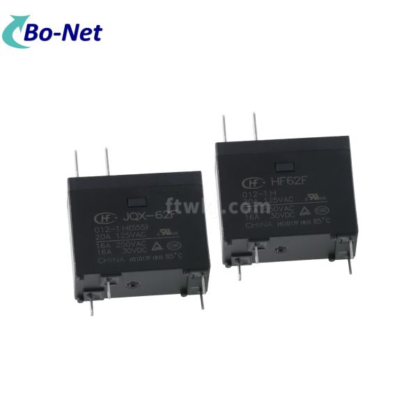 HF62F-012-1H New Original Hongfa Relay in stock HF62F-012-1H 16A 4 PIN Power
