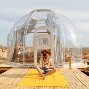 China Sounproof Transparent Dome House Contemporary Design Bubble Star House on sale