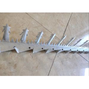 1m Length Large Sized SGS Hot Dipped Galvanized Anti Climb Wall Spike For