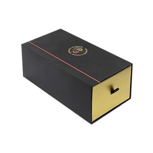 Grey Board Sunglass Eyeglasses Drawer Paperboard Packaging Box with Dlod Foil