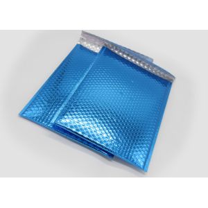 Custom 200 Microns Self Adhesive Colored Metallic Bubble Mailers