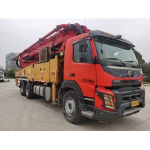 China Original Sany 49m Concrete Pump Truck with Volvo Chassis Used 2020 on sale