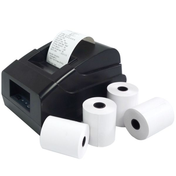 Quality 80X80mm 65gsm Thermal Receipt Paper Roll For ATM Printer wholesale