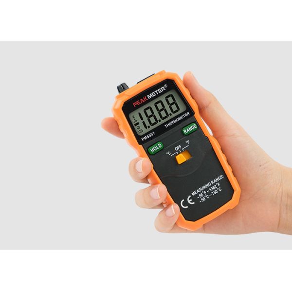 Wireless Temp Humidity Meter , Digital Thermo Hygrometer With Data Hold /