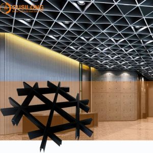 Special Design Triangle Aluminium Profile Suspended Ceiling Decorative False