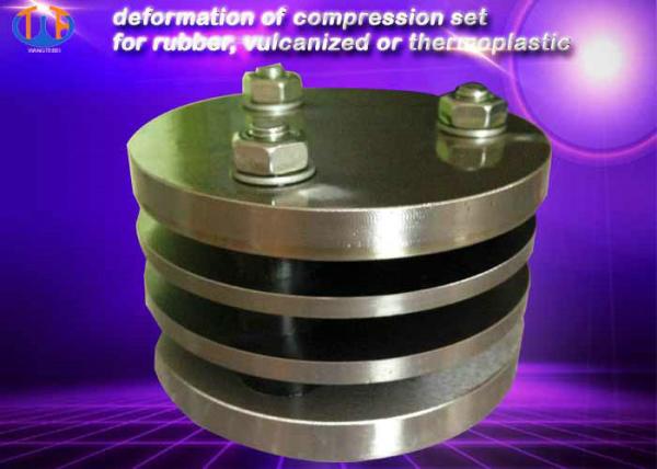 Deformation Of Compression Set Rubber Testing Instruments For Vulcanized Or
