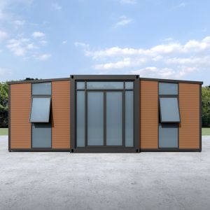 Prefabricated 20ft 40ft Expanding Modular House Prefab Expandable Container