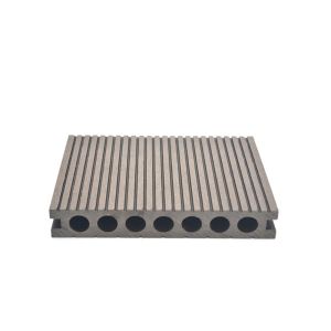 Co-extrusion Modern Homes with Luxury Round Hole Decking CE/ISO Certified