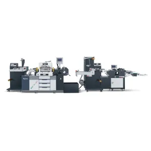 Small Size Max Feeding Width 210mm Semi or Full Rotary Die Cutting Machine