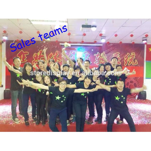 black high quality metal display stand with factory price