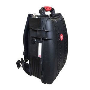 Man Pack VHF UHF Mobile Phone Signal Jammer/WiFi /GPS L1,130W Max 5 Bands,1-2