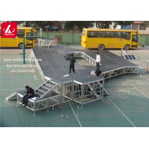 Adjustable Aluminum Stage Platform for Different Performance Needs