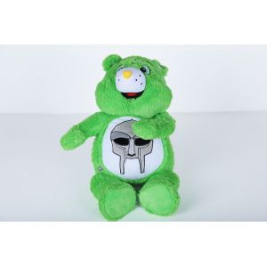 Green Bear Cute Plush Dolls Surface Washable Soft Feeling Polyester Material
