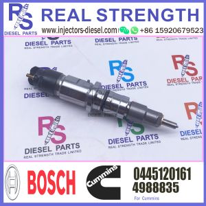 High Quality Diesel Common Rail Fuel Injector 4988835 0445120161 For ISBe Engine