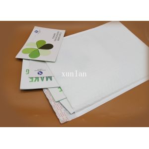 Cheap No Fading White Poly Bubble Mailers Light Weight For Postage Savings for sale