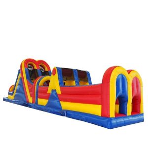 Plato 0.55mm PVC Tarqaulin Inflatable Comb Obstacle Course for Funny Team Events