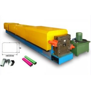 5.5KW Pipe Rainspout Roll Forming Machinery With Self Locked Design