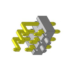 Pin Header Connector 2.00mm Dual Row Side Entry SMT TYPE 2*3PIN To 2*40PIN H=2