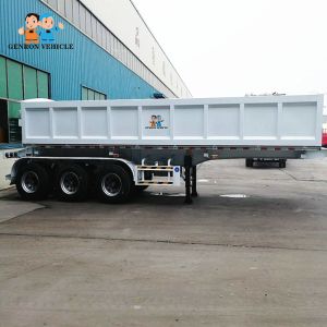 ABS Anti Lock Leaf Spring Frameless Tipper End Dump Tractor Trailer